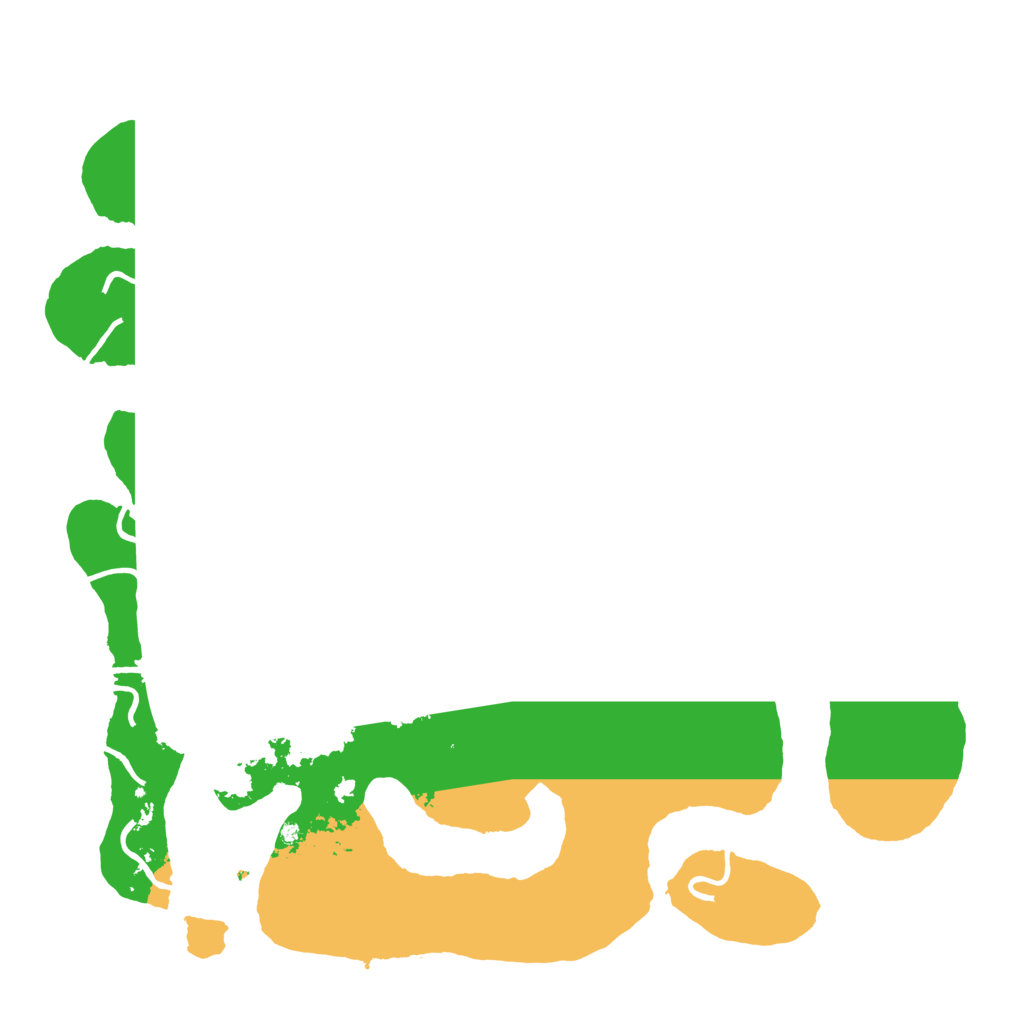 Biome Rust Map: Procedural Map, Size: 4500, Seed: 717359505