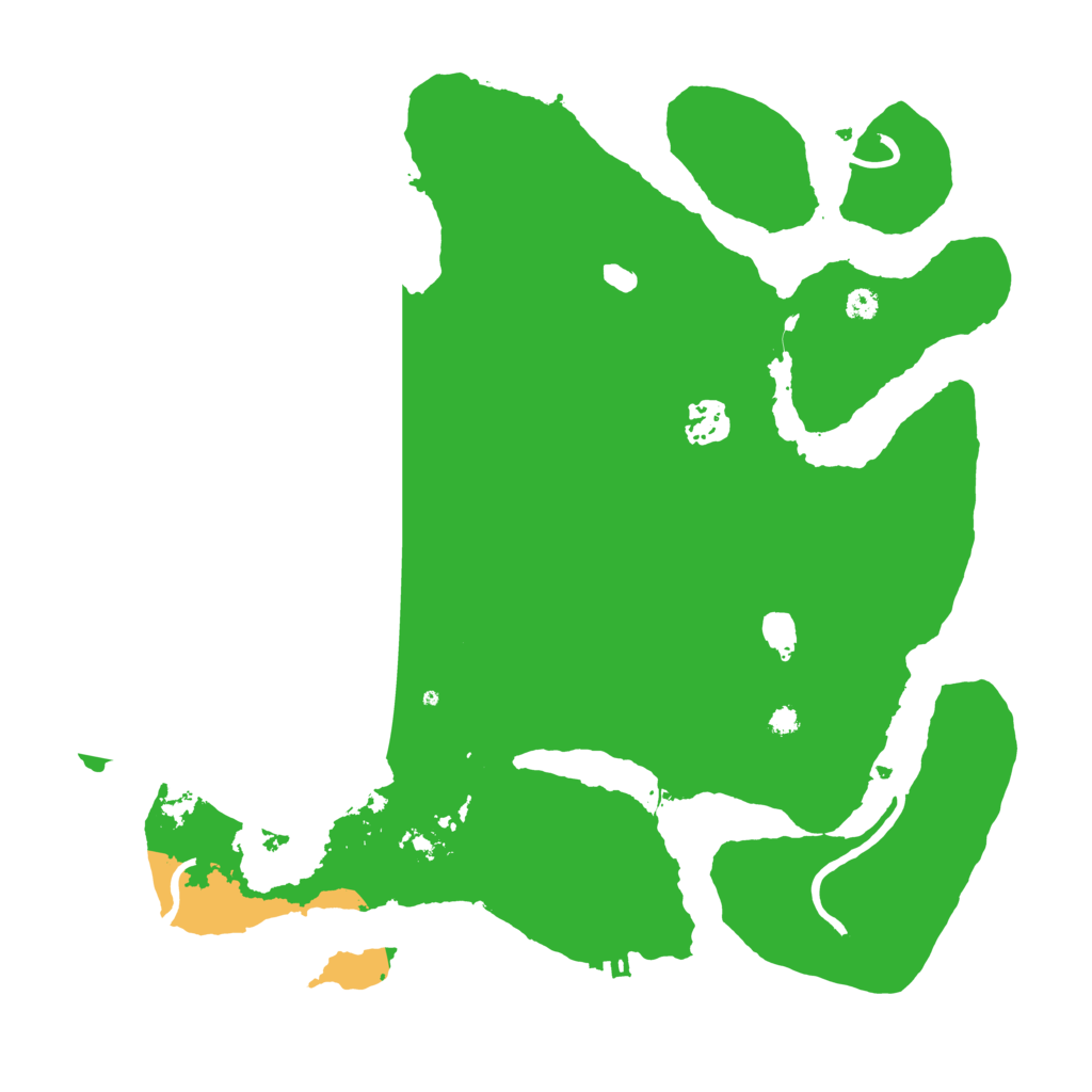 Biome Rust Map: Procedural Map, Size: 3550, Seed: 244938