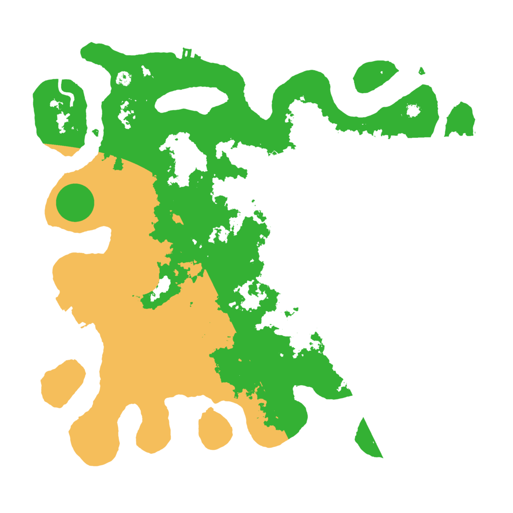 Biome Rust Map: Procedural Map, Size: 3550, Seed: 695408