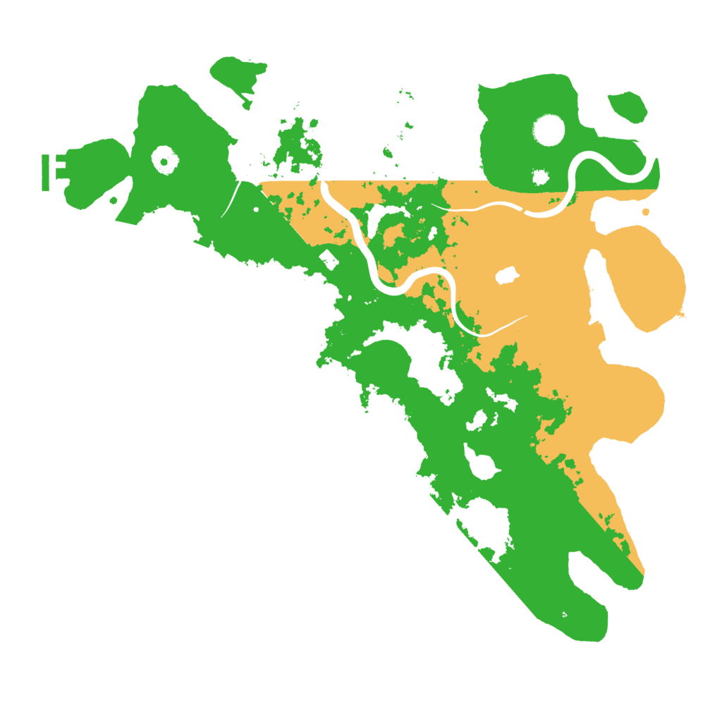 Biome Rust Map: Procedural Map, Size: 4000, Seed: 8351