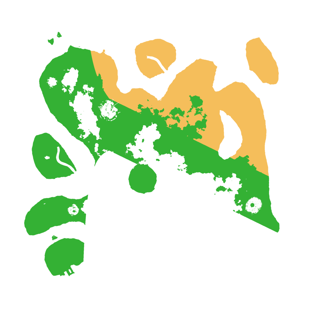 Biome Rust Map: Procedural Map, Size: 3000, Seed: 972174