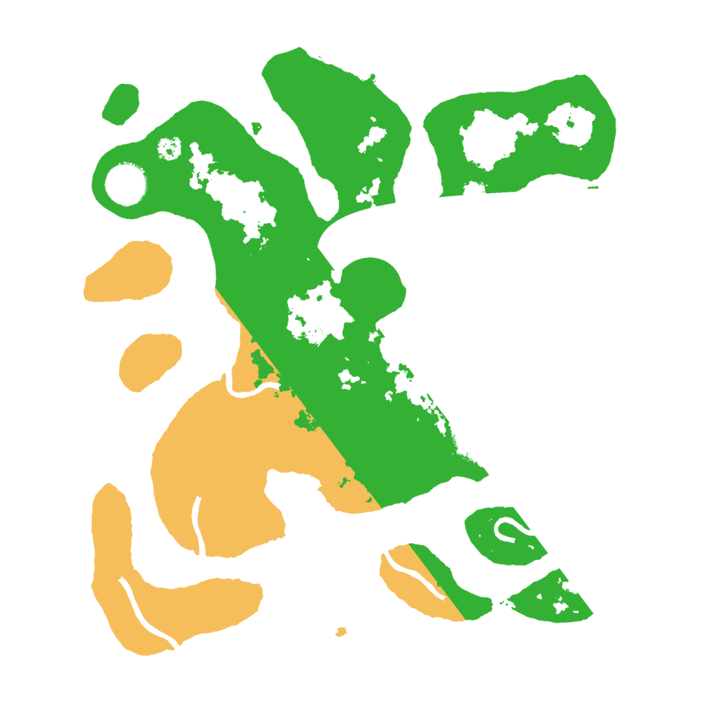 Biome Rust Map: Procedural Map, Size: 3000, Seed: 970049