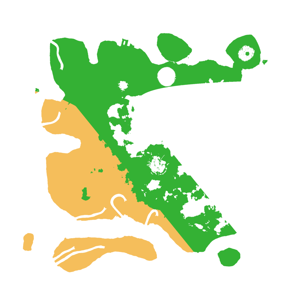 Biome Rust Map: Procedural Map, Size: 3000, Seed: 338769