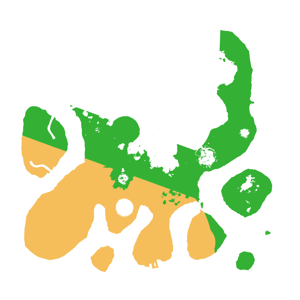 Biome Rust Map: Procedural Map, Size: 3000, Seed: 373163