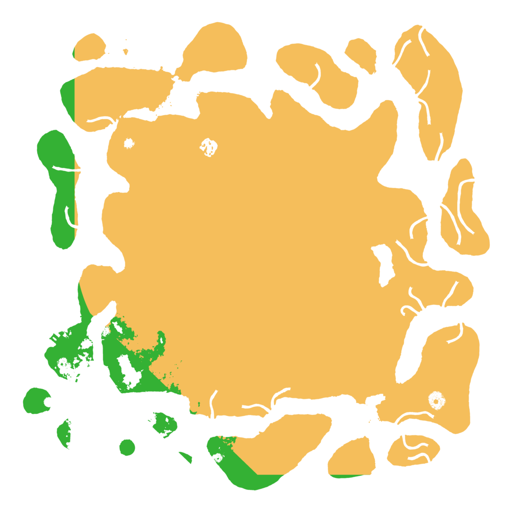 Biome Rust Map: Procedural Map, Size: 4500, Seed: 245862