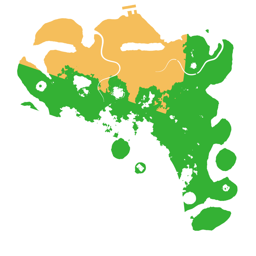 Biome Rust Map: Procedural Map, Size: 3750, Seed: 1016679815