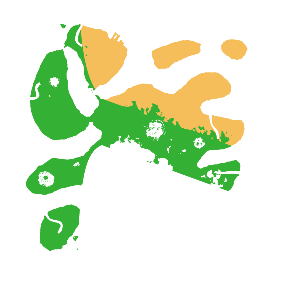 Biome Rust Map: Procedural Map, Size: 2800, Seed: 1502662657