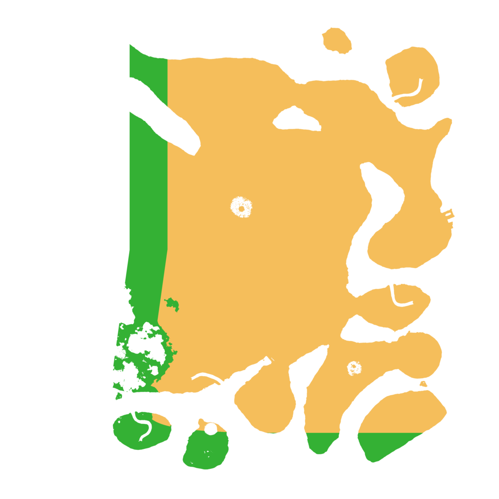 Biome Rust Map: Procedural Map, Size: 3550, Seed: 399393