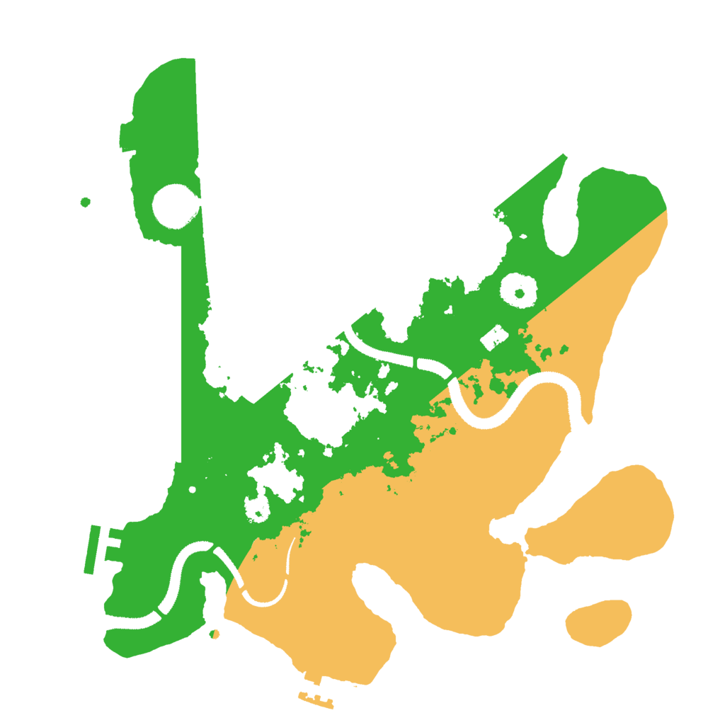 Biome Rust Map: Procedural Map, Size: 3000, Seed: 15324