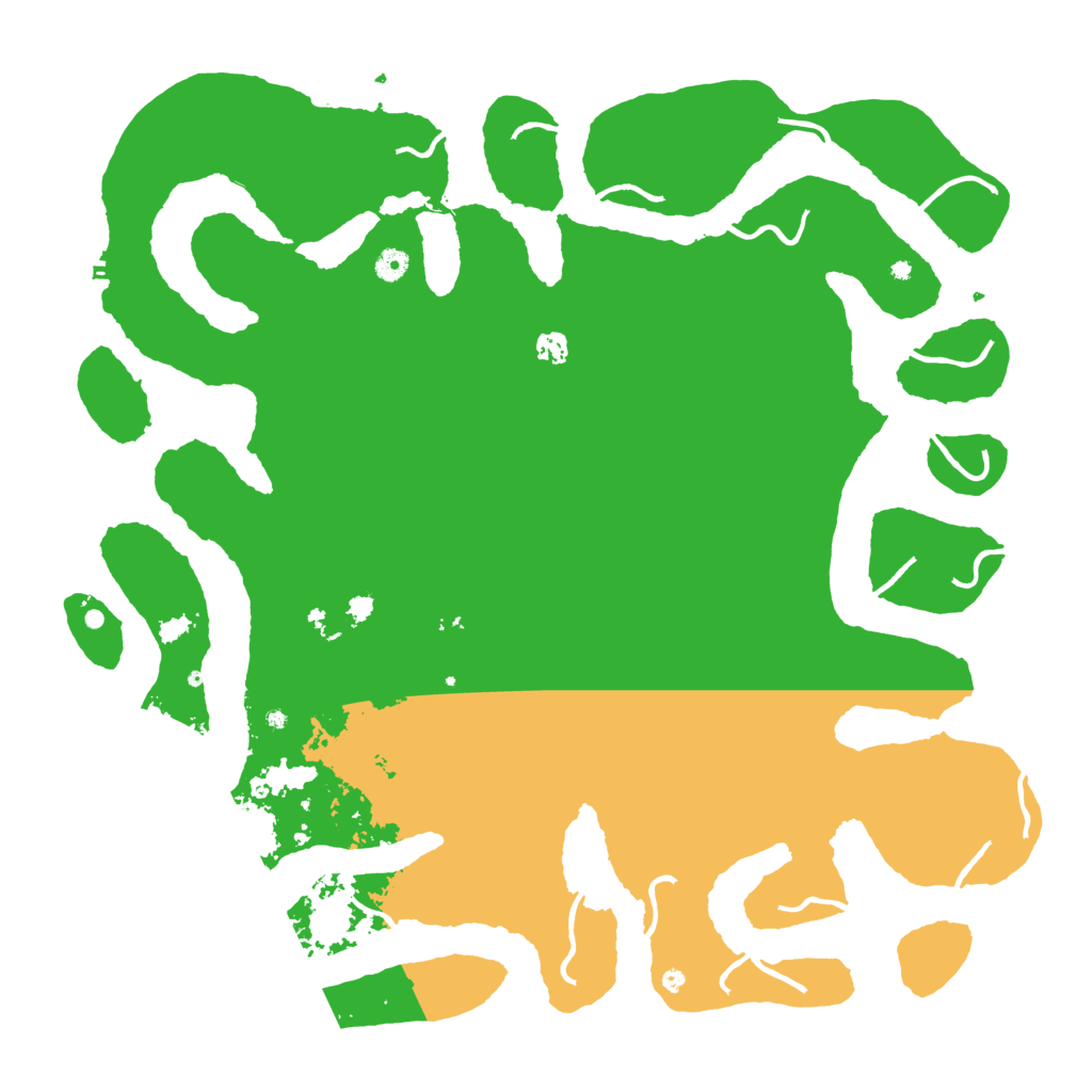 Biome Rust Map: Procedural Map, Size: 5000, Seed: 22606393