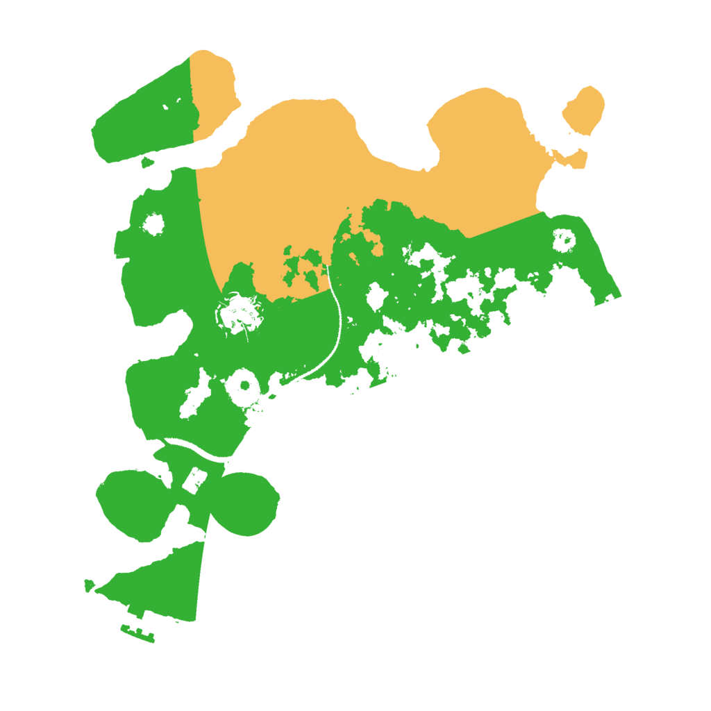 Biome Rust Map: Procedural Map, Size: 3000, Seed: 460157