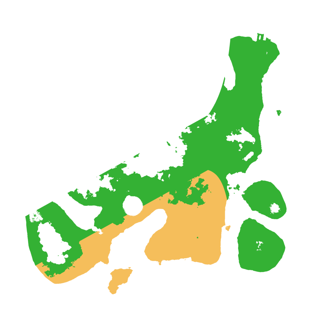 Biome Rust Map: Procedural Map, Size: 3000, Seed: 865628