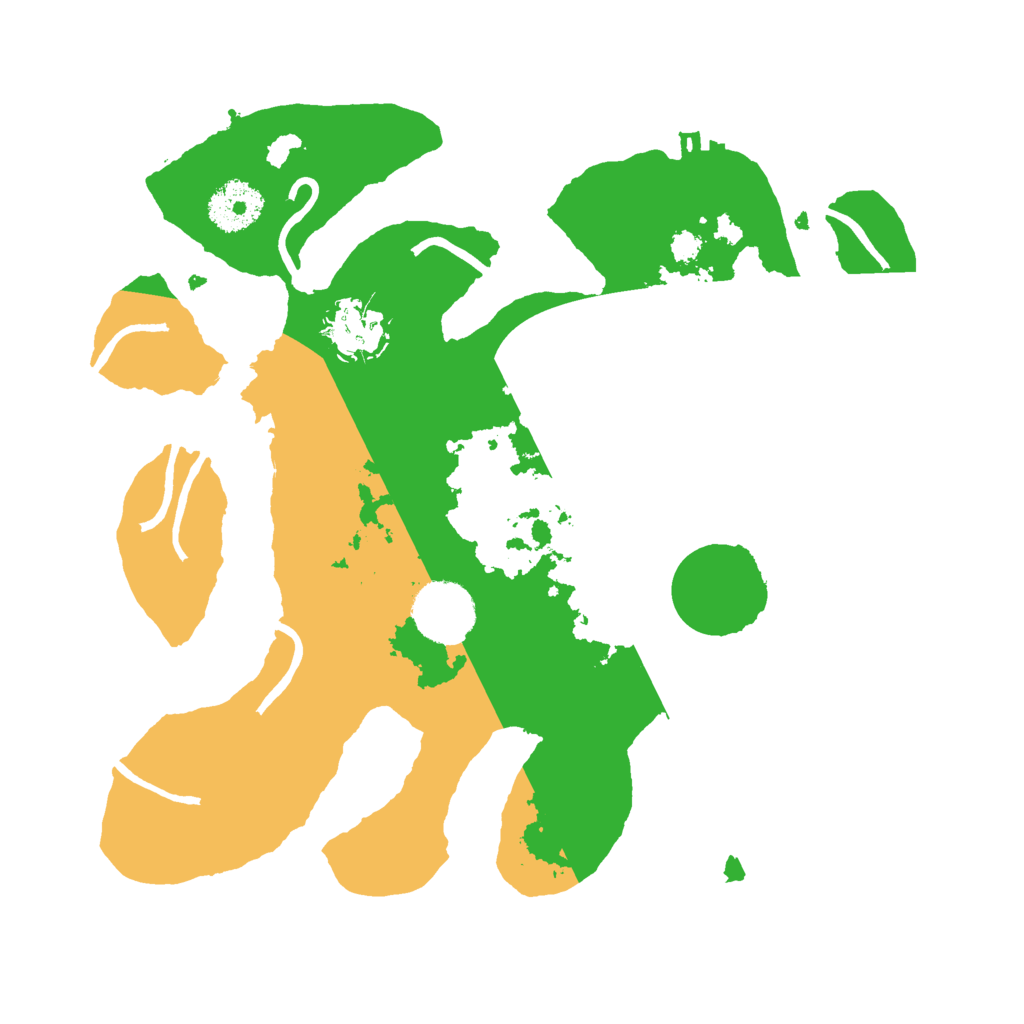 Biome Rust Map: Procedural Map, Size: 3000, Seed: 517577