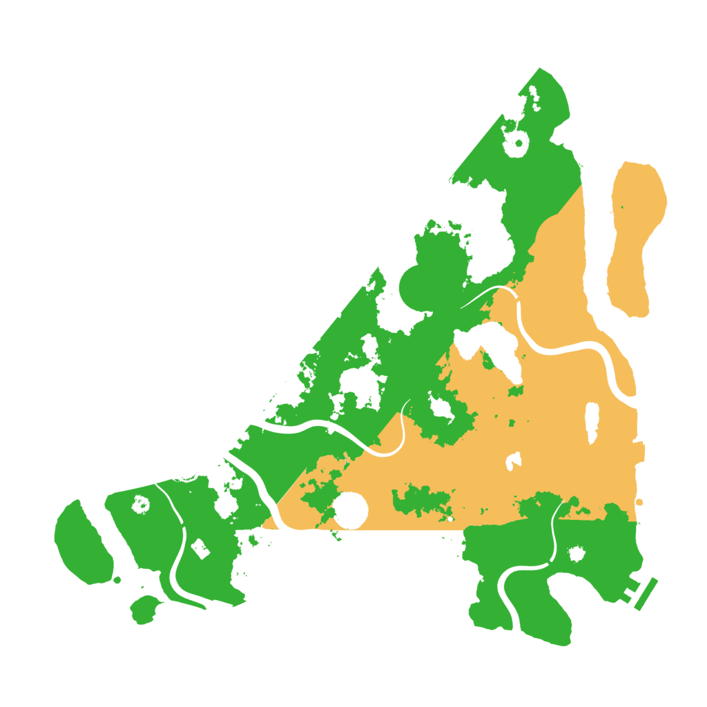 Biome Rust Map: Procedural Map, Size: 4000, Seed: 1913896393