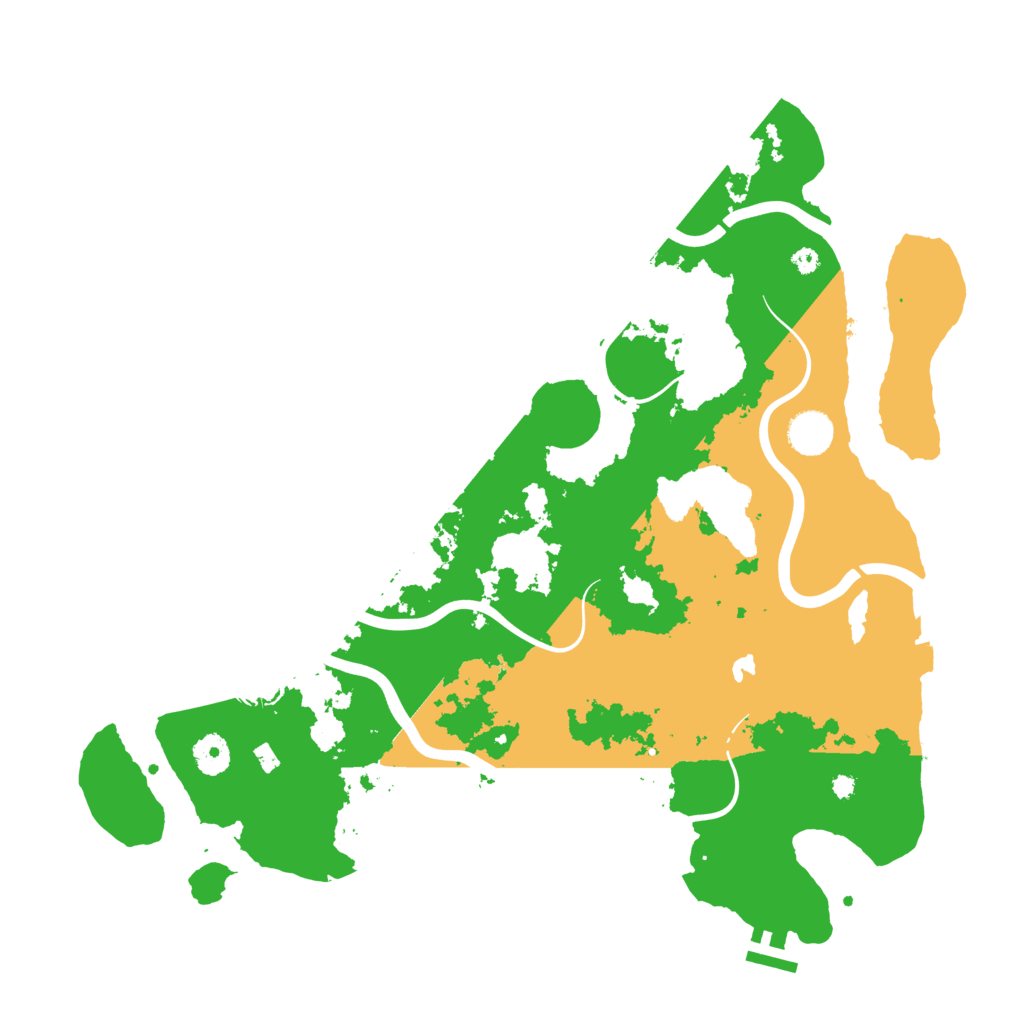 Biome Rust Map: Procedural Map, Size: 4000, Seed: 1913896393