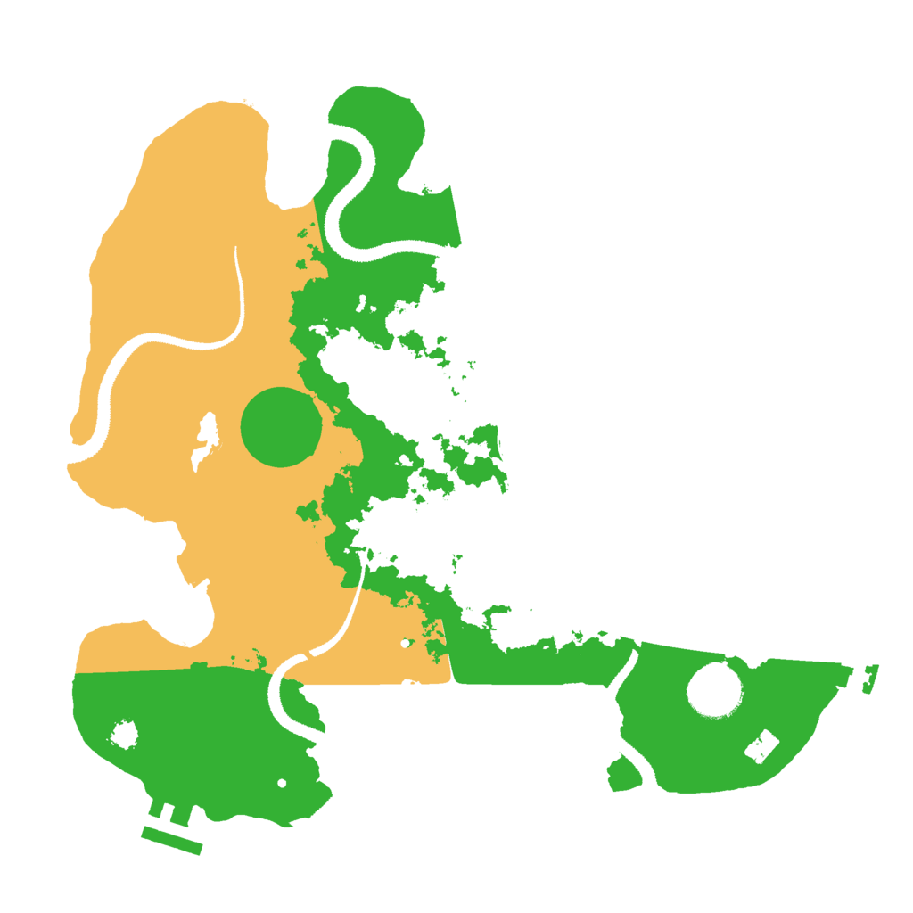 Biome Rust Map: Procedural Map, Size: 3000, Seed: 700982