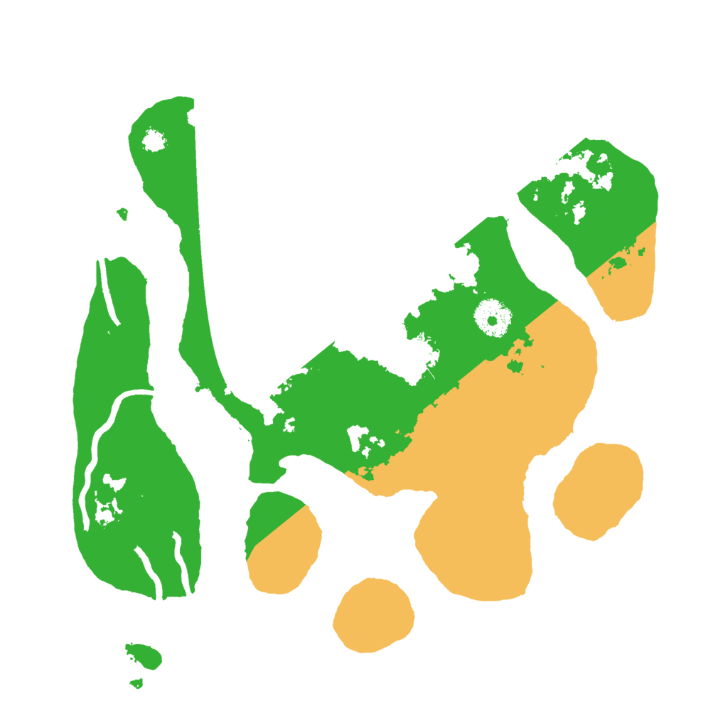 Biome Rust Map: Procedural Map, Size: 3000, Seed: 1555615851