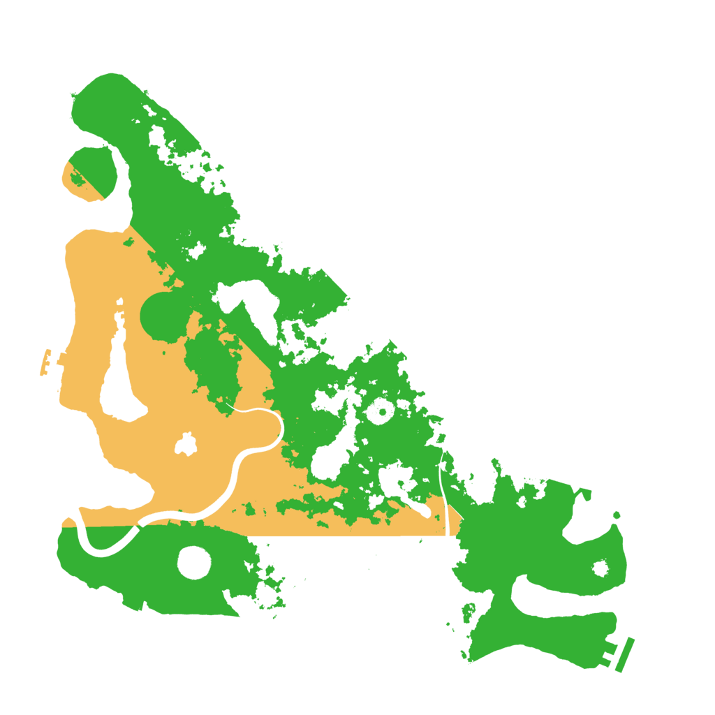 Biome Rust Map: Procedural Map, Size: 4000, Seed: 1028897
