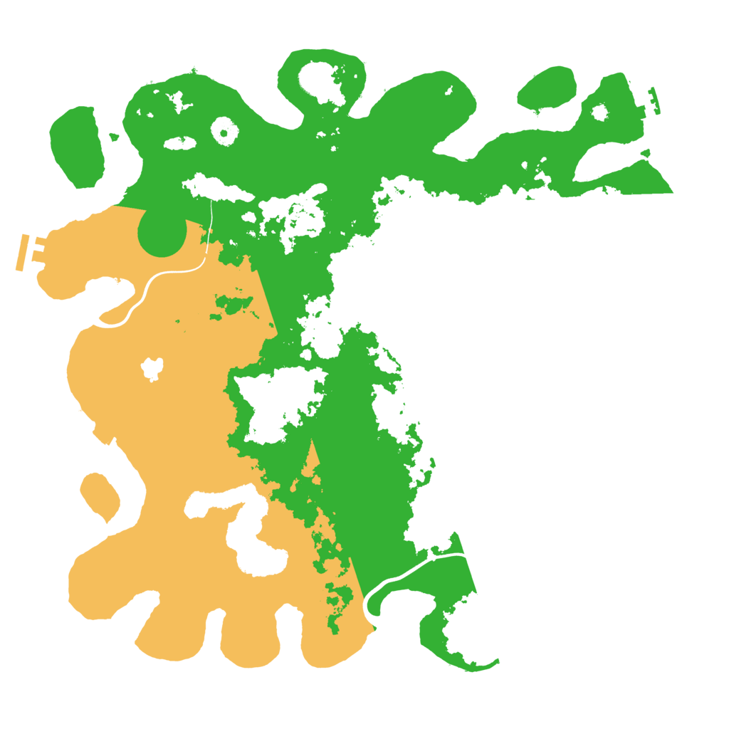 Biome Rust Map: Procedural Map, Size: 4000, Seed: 602911