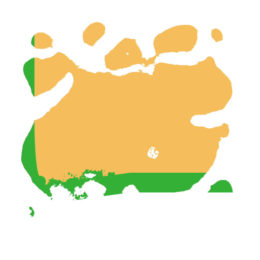 Biome Rust Map: Barren, Size: 3500, Seed: 50000