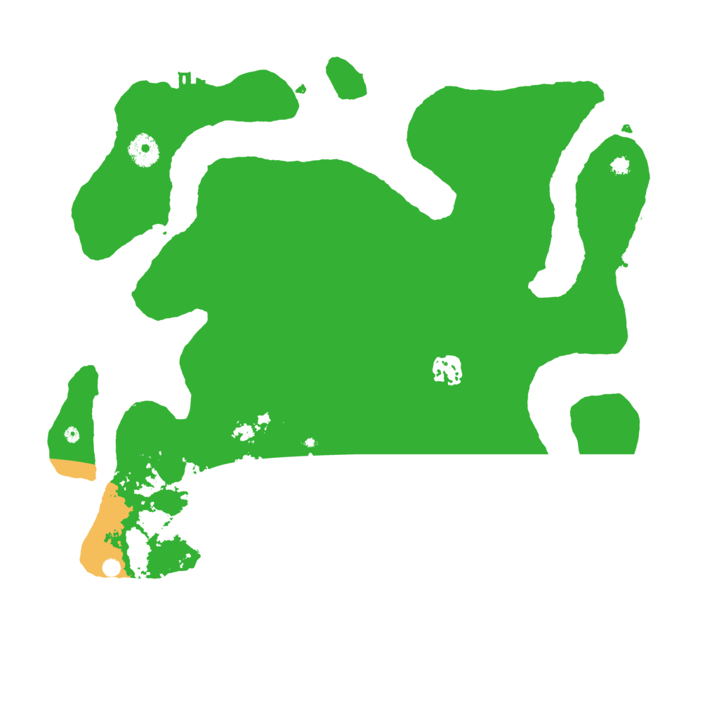 Biome Rust Map: Procedural Map, Size: 3500, Seed: 509966916