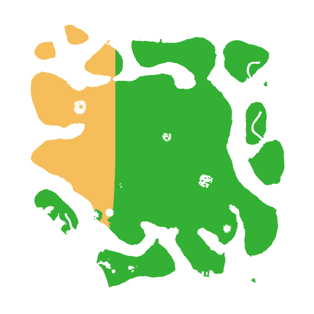 Biome Rust Map: Procedural Map, Size: 3550, Seed: 448388