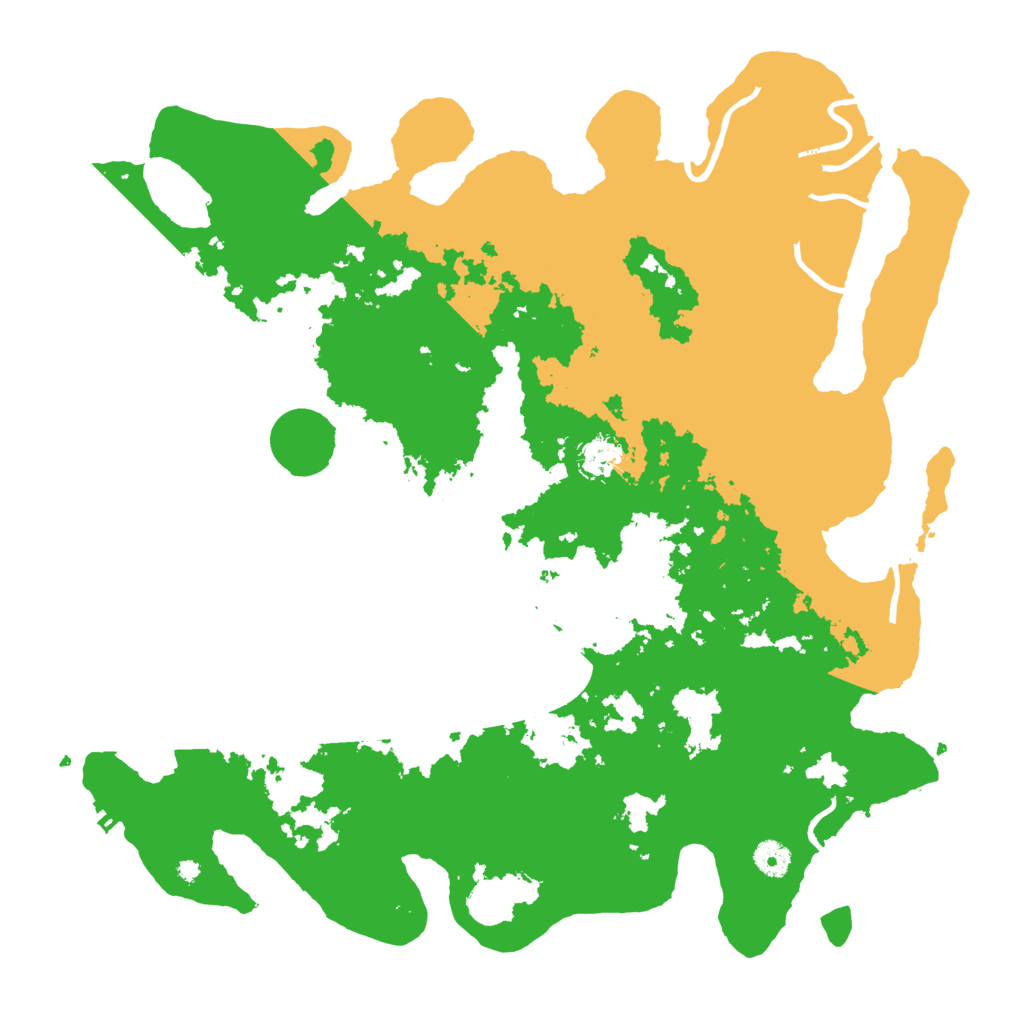 Biome Rust Map: Procedural Map, Size: 4250, Seed: 9809