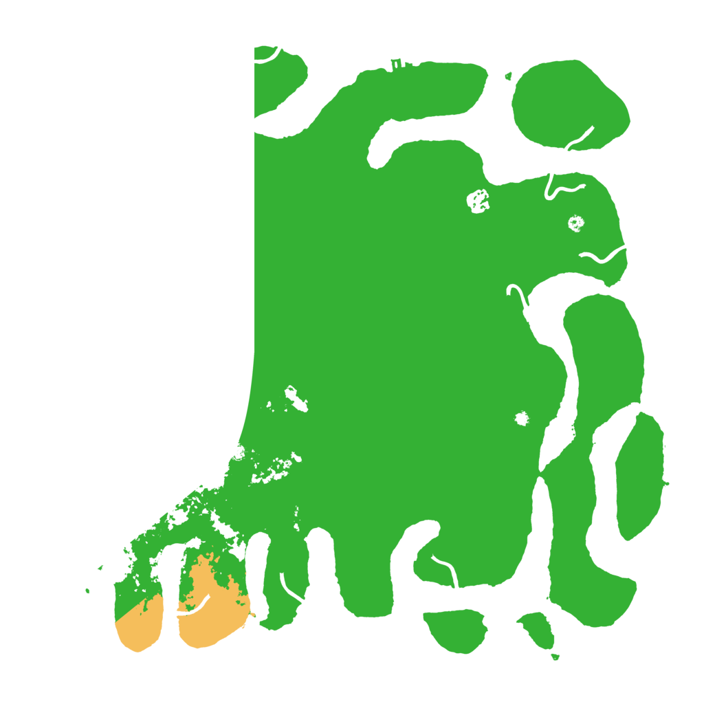 Biome Rust Map: Procedural Map, Size: 4500, Seed: 5891