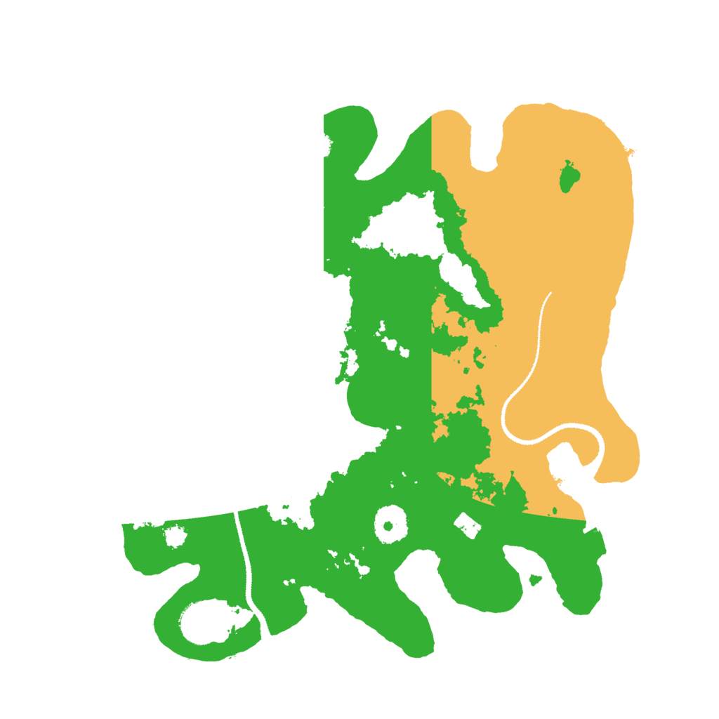 Biome Rust Map: Procedural Map, Size: 3000, Seed: 2131739625