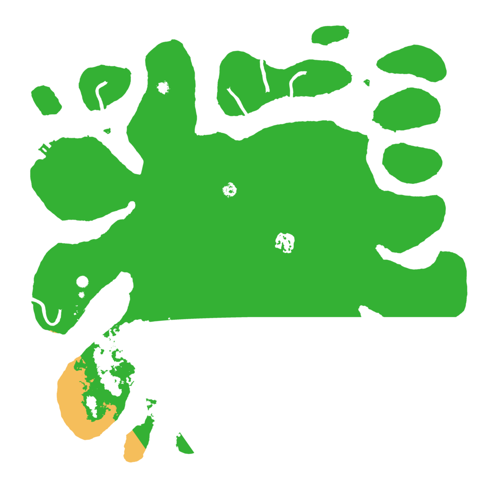 Biome Rust Map: Procedural Map, Size: 3750, Seed: 710345263