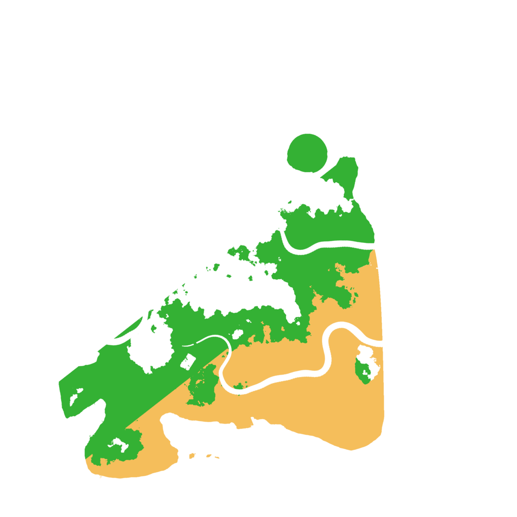 Biome Rust Map: Procedural Map, Size: 3550, Seed: 633336