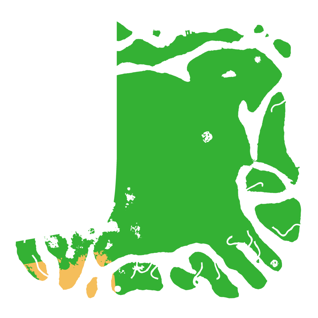 Biome Rust Map: Procedural Map, Size: 4500, Seed: 118882410