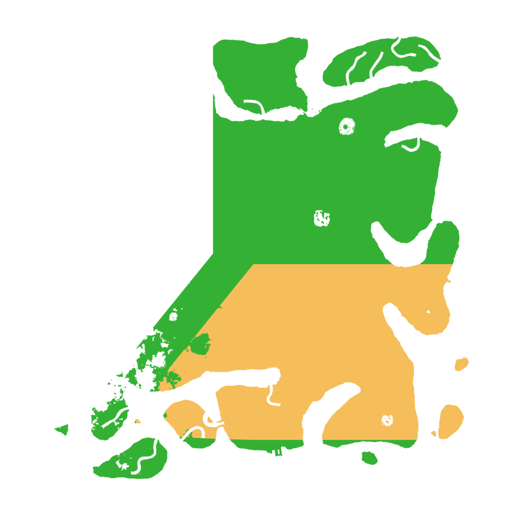 Biome Rust Map: Procedural Map, Size: 4500, Seed: 94489