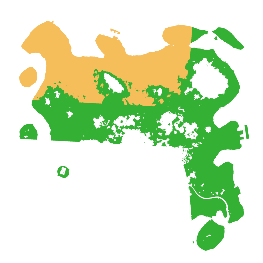 Biome Rust Map: Procedural Map, Size: 3850, Seed: 847491786