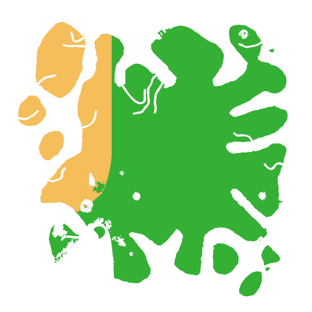 Biome Rust Map: Procedural Map, Size: 3550, Seed: 444992