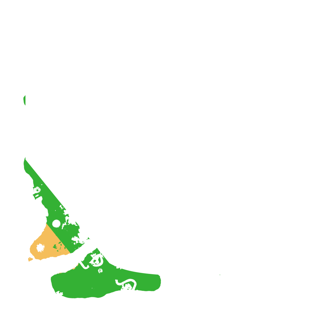 Biome Rust Map: Procedural Map, Size: 3550, Seed: 490849