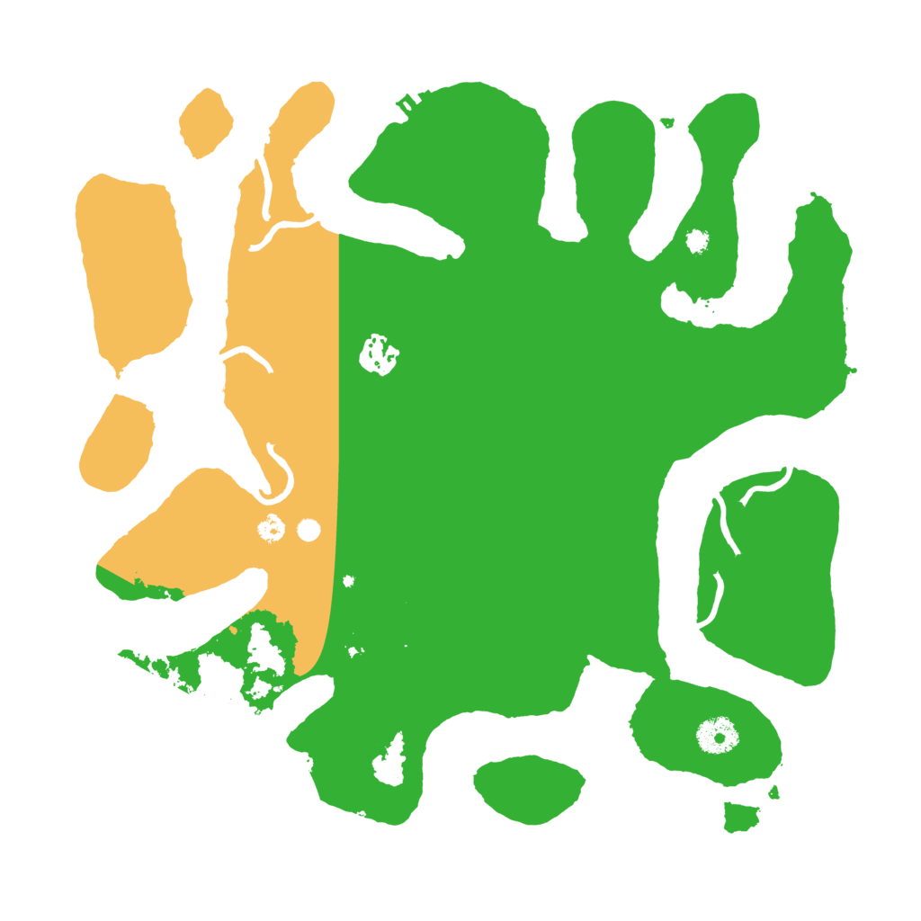 Biome Rust Map: Procedural Map, Size: 3550, Seed: 723057