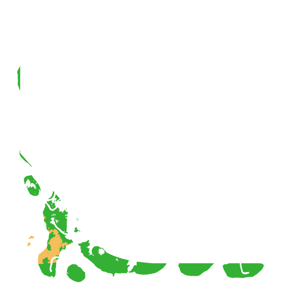 Biome Rust Map: Procedural Map, Size: 4100, Seed: 157117019