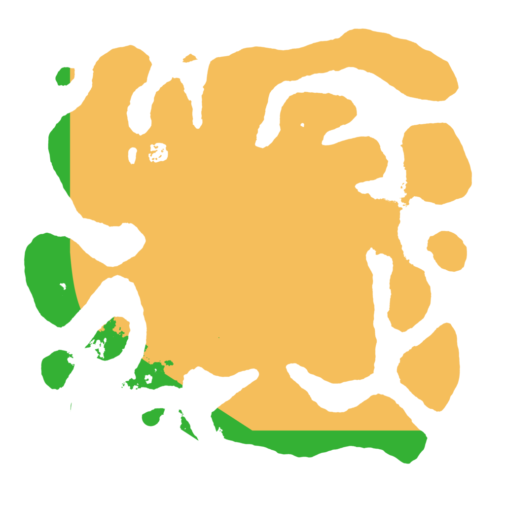 Biome Rust Map: Barren, Size: 3800, Seed: 3800