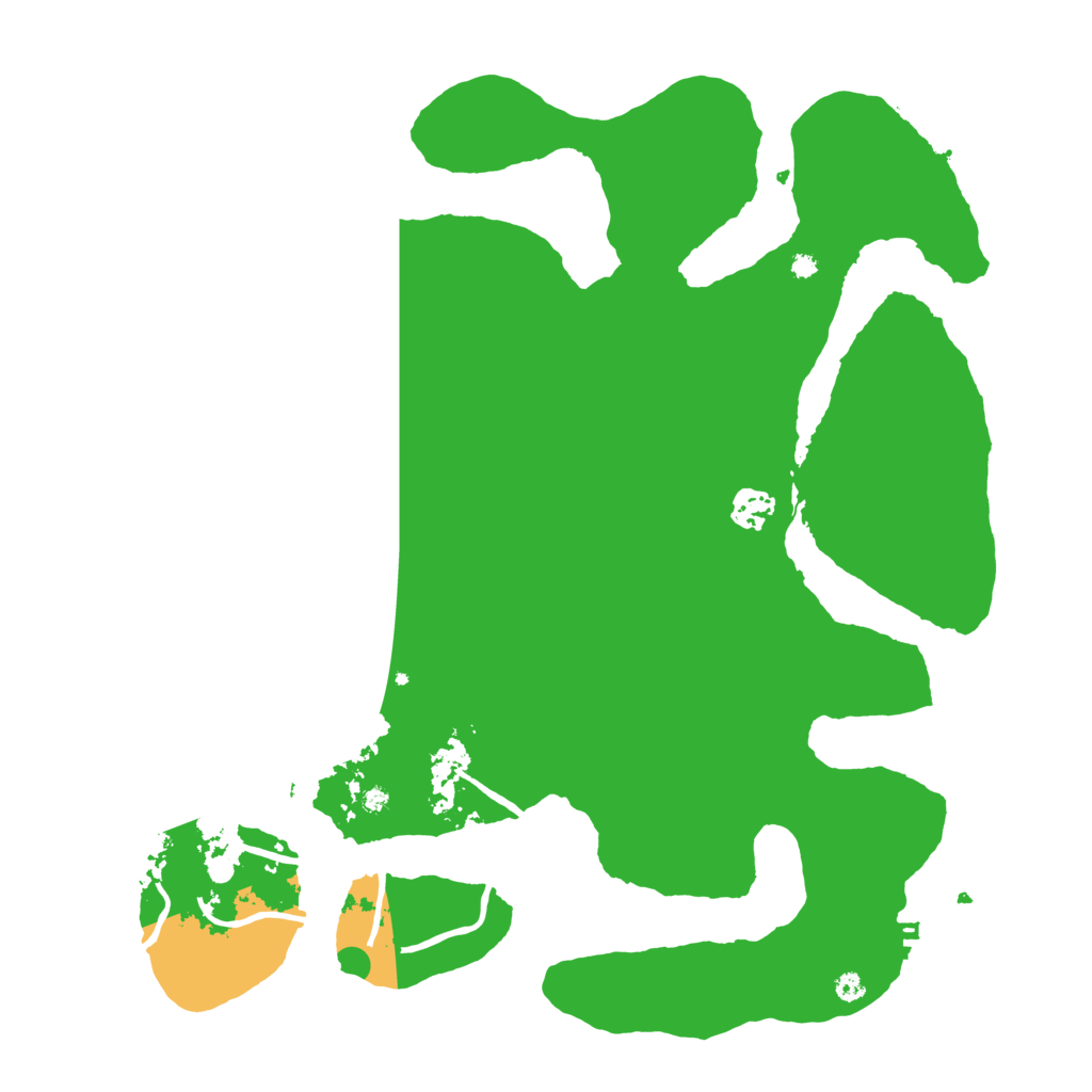 Biome Rust Map: Procedural Map, Size: 3850, Seed: 423806338