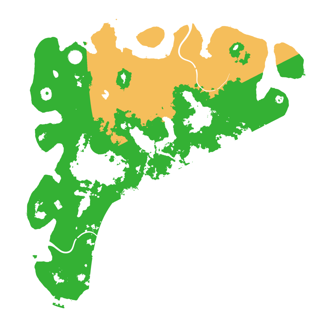 Biome Rust Map: Procedural Map, Size: 4000, Seed: 712371