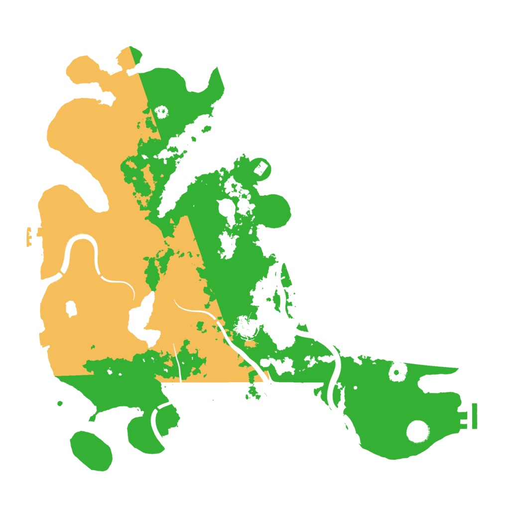 Biome Rust Map: Procedural Map, Size: 4000, Seed: 4242564