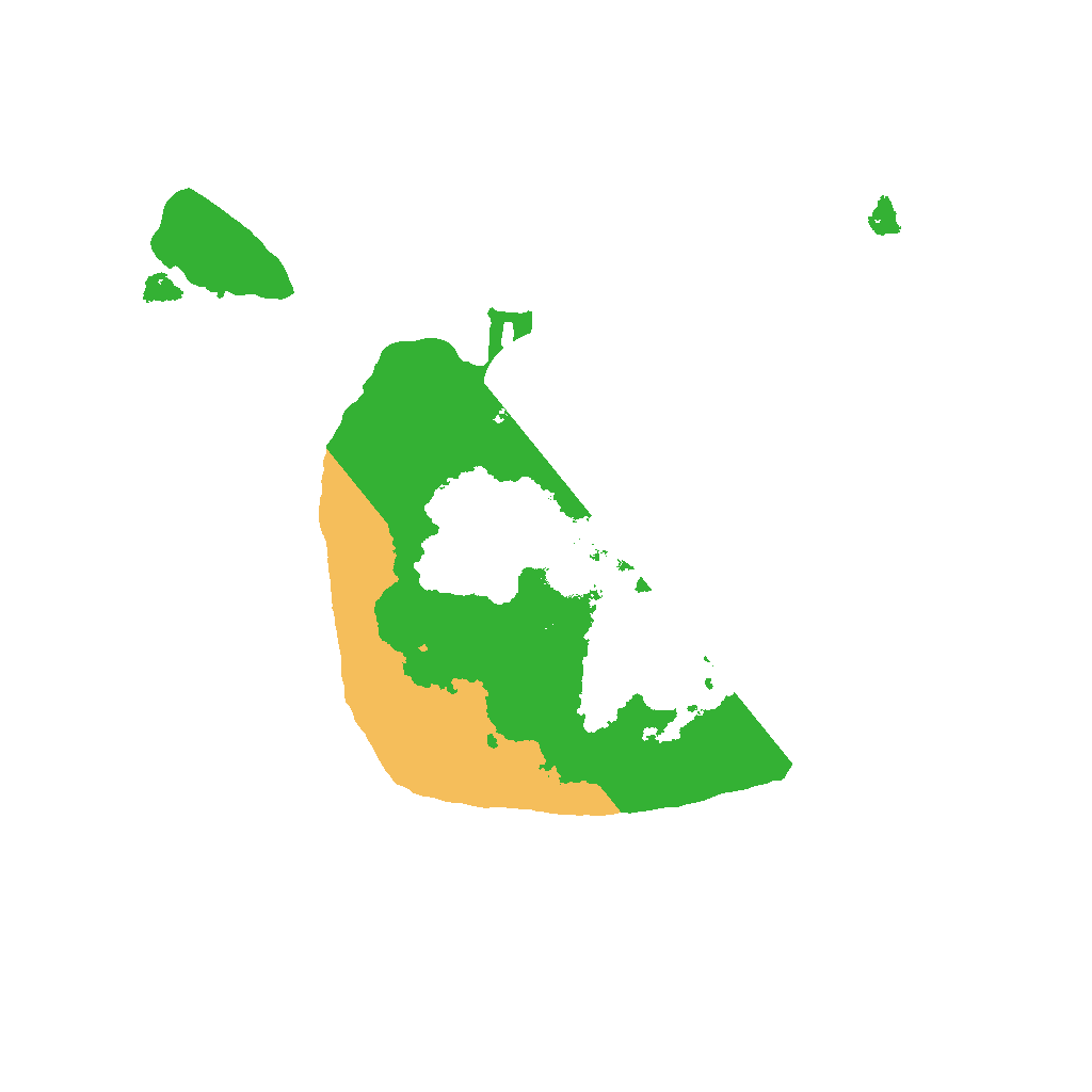 Biome Rust Map: Procedural Map, Size: 1524, Seed: 1337