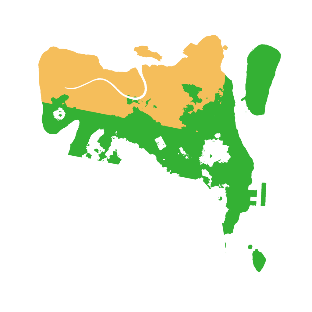 Biome Rust Map: Procedural Map, Size: 2700, Seed: 5494367