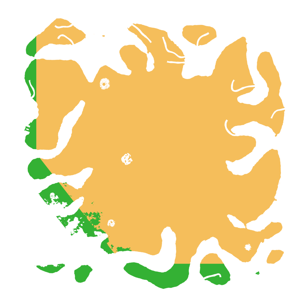 Biome Rust Map: Procedural Map, Size: 4250, Seed: 888671