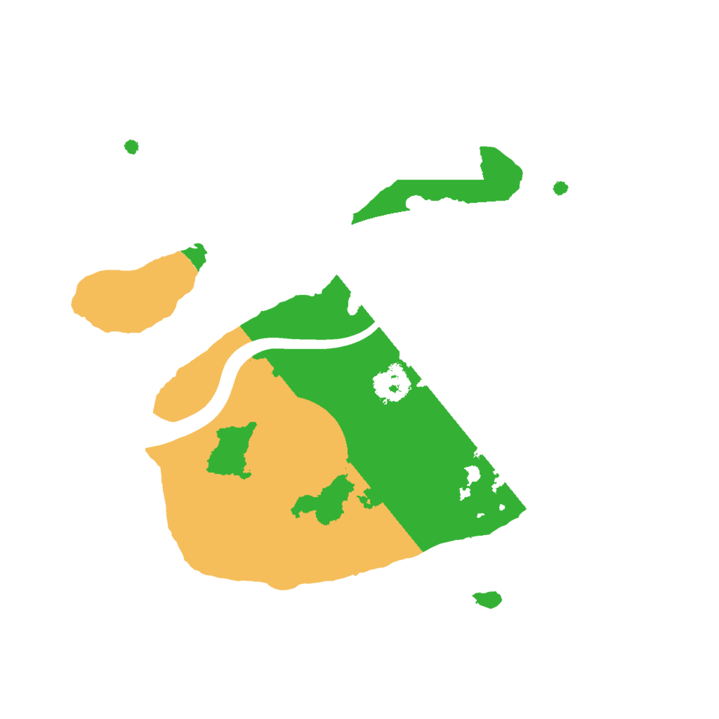 Biome Rust Map: Procedural Map, Size: 2048, Seed: 1337