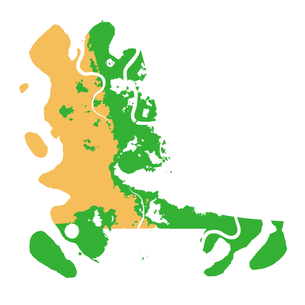 Biome Rust Map: Procedural Map, Size: 3800, Seed: 876213