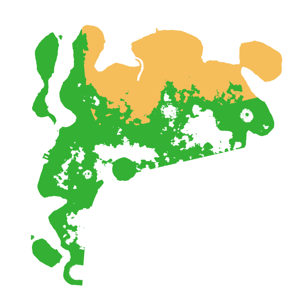 Biome Rust Map: Procedural Map, Size: 3550, Seed: 423933