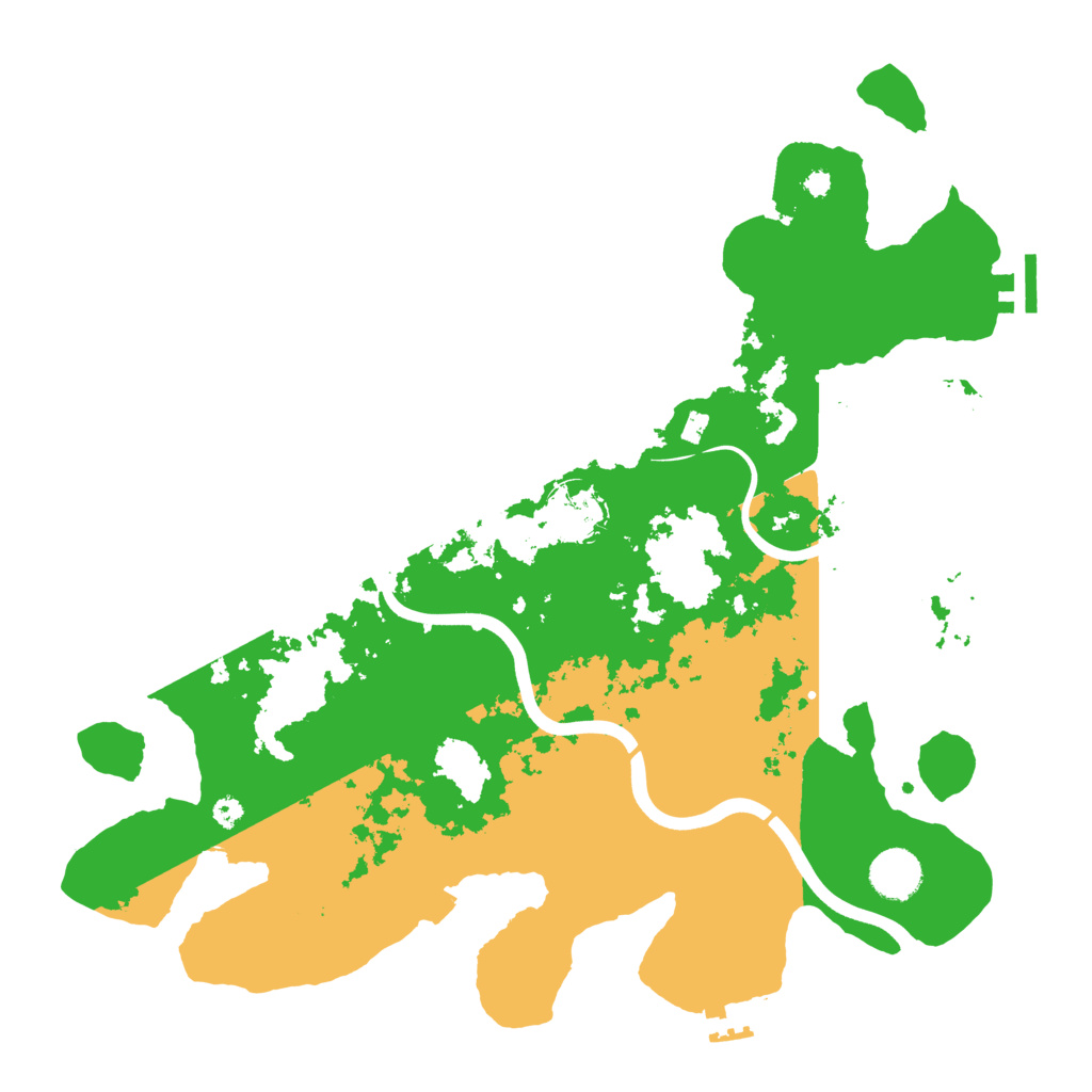 Biome Rust Map: Procedural Map, Size: 3750, Seed: 367518801