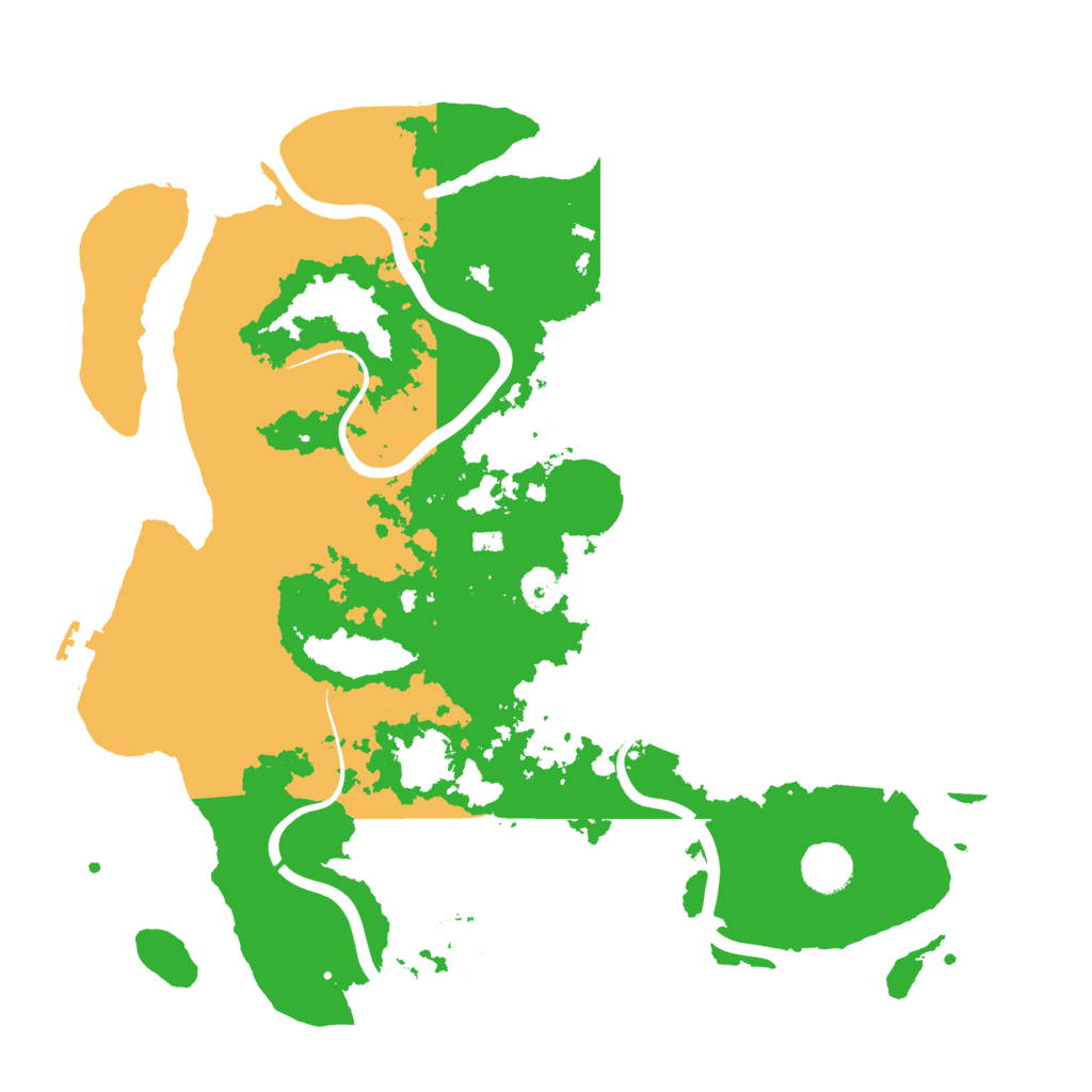 Biome Rust Map: Procedural Map, Size: 3875, Seed: 1429771033